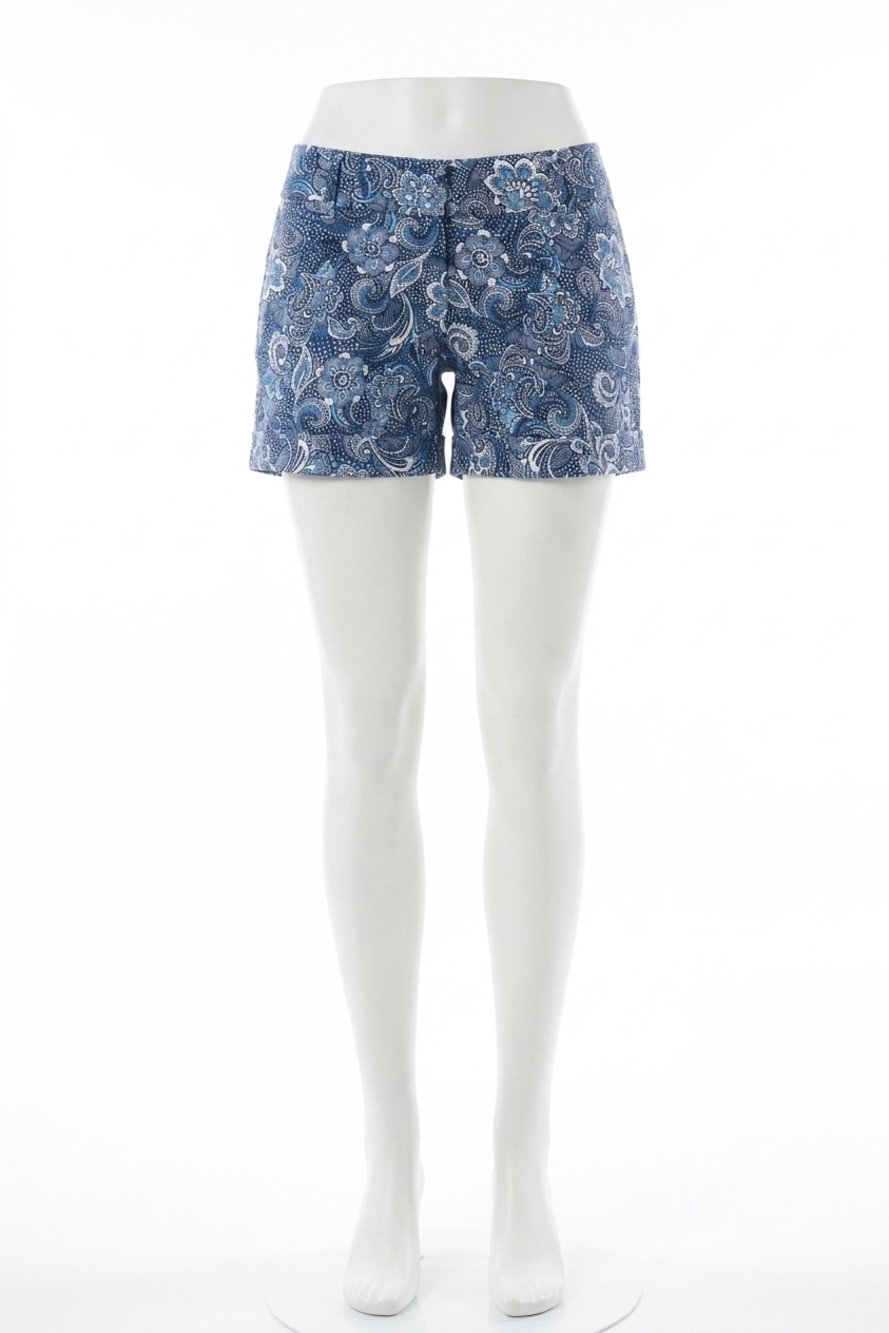 NEW DEAR JOHN DENIM hampton mid-rise cuffed short in regatta